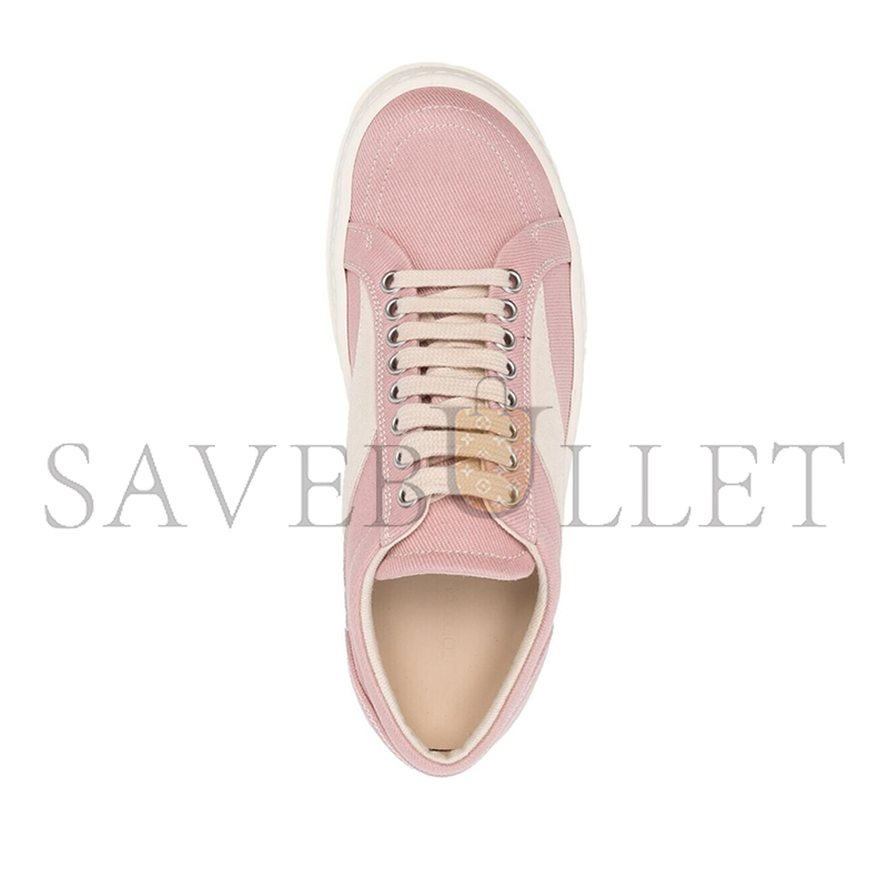 RICK OWENS LOW-TOP SUEDE SNEAKERS DS01C6803DQLVS